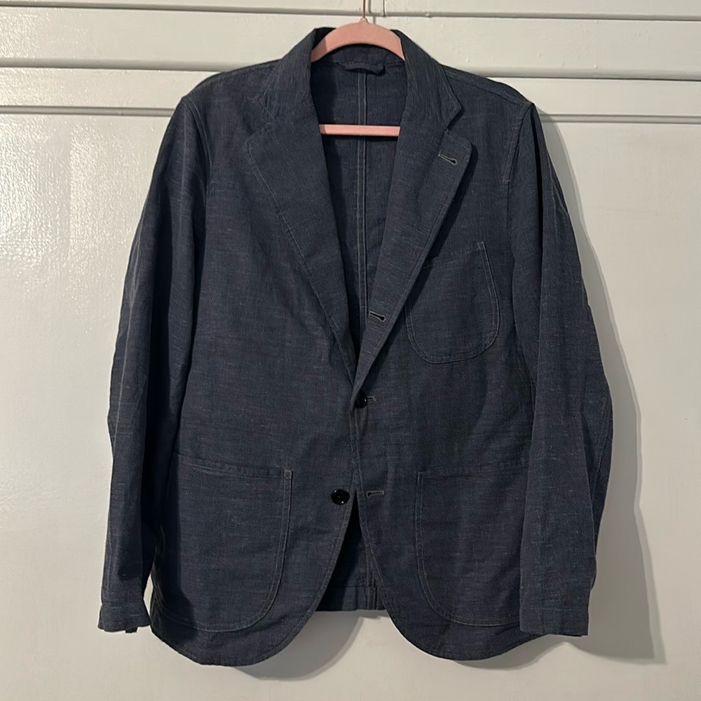 Buck Mason Linen Hopsack Carry-On Blazer
